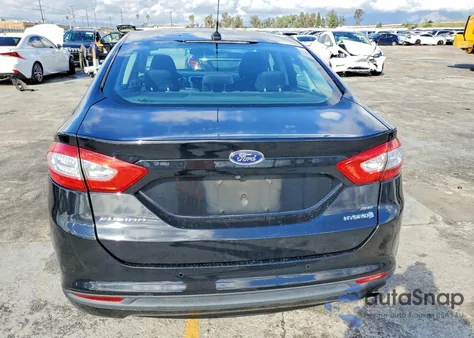 2016 Ford Fusion Se Hybrid from USA, damaged, VIN 3FA6P0LUXGR125317